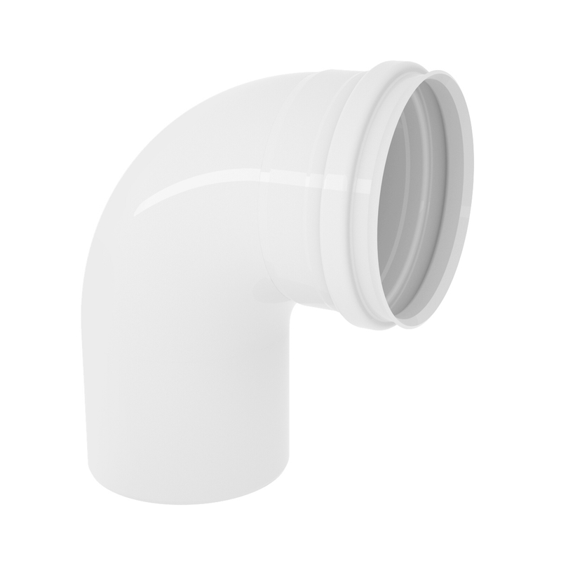 Curva Tigre Curta Esgoto PVC 90° 100 mm