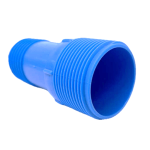Adaptador Plasbohn Rosca Externa Para Mangueira 1.1/2' Azul