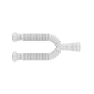 Sifão Blukit Tubo Extensivo Duplo 030205 Universal Branco 72 Cm