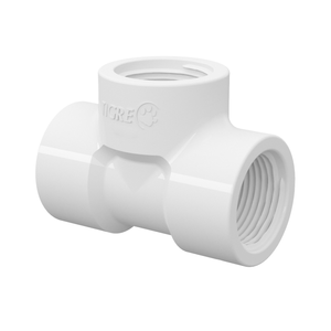 Tê Tigre Roscável PVC 90° 1/2'