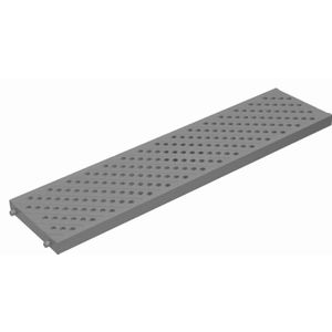 Grelha Tigre Piscina 13 x 50 Cm Cinza