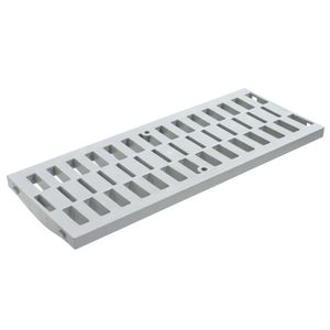 Grelha Tigre Piso 20 x 50 Cm Cinza