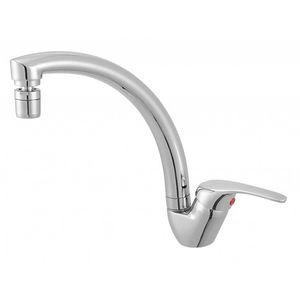 Misturador Meber Global 7001 C 55 AA Bancada P/ Cozinha Monocomando Cromado