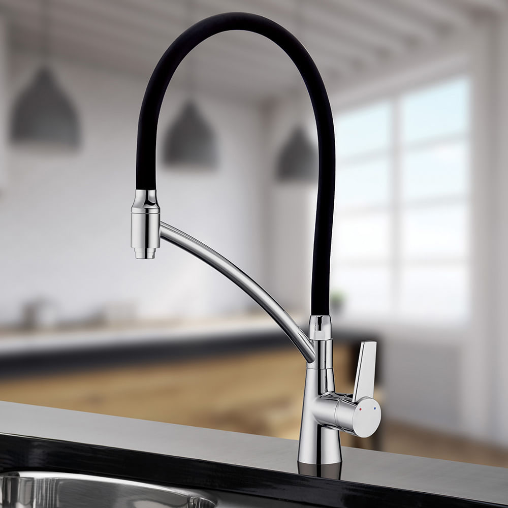 Misturador Lorenzetti LorenChef 2267 C81 Mesa Bica Flexível P