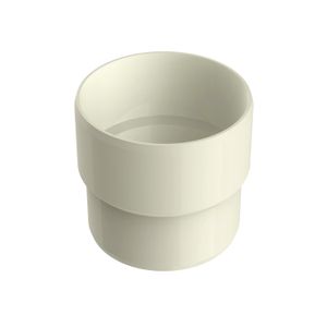 Acoplamento Tigre Circular Aquapluv Style 88 mm Bege