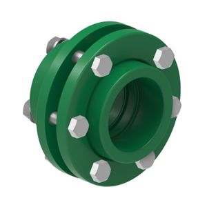 União Tigre Dupla C/ Parafuso PPR 63 mm