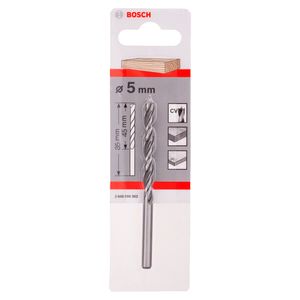 Broca Bosch em Espiral P/ Madeira 5 mm