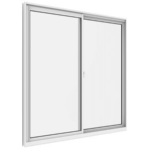 Janela Esaf Ideale 2F Alumínio Correr Branco 120 x 120 Cm JCORRE11599
