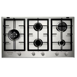 Cooktop Brastemp BDK90DRBNA Gourmand Gás 5 Bocas Inox 220 V