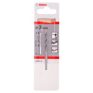 Broca Bosch em Espiral P/ Madeira 3 mm