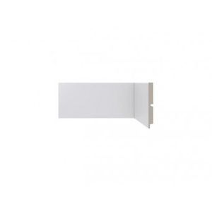 Rodapé Santa Luzia 454 2,4 M Poliestireno 10 Cm Branco