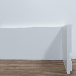 Rodapé Santa Luzia 454 2,4 M Poliestireno 10 Cm Branco