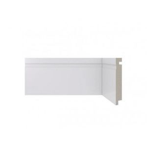 Rodapé Santa Luzia 457 RP 2,4 M Poliestireno 10 Cm Branco