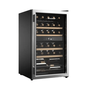 Adega Brastemp BZB33BEBNA 33 Garrafas Inox/Preta 220 V