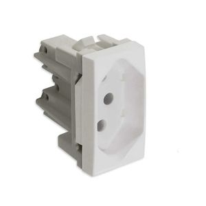 Módulo Alumbra 85019 Tomada 2P+T 10A 250V~
