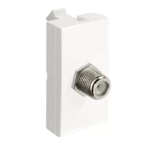 Módulo Alumbra 85026 Inovapro Tomada Coaxial Branco