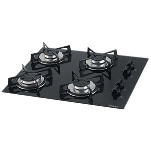 Cooktop Fischer 1519-5713 Gás 4 Bocas Preto Bivolt
