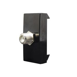 Módulo Alumbra 85514 Inovapro Class Tomada Coaxial Black Piano