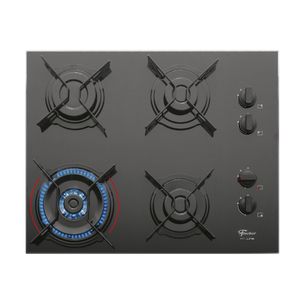 Cooktop Fischer 26299-57078 Fit Line Gás 4 Bocas Preto Bivolt