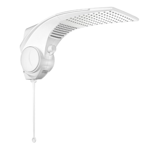 Ducha Lorenzetti Turbo Duo Shower Quadra Eletrônica Branca 7500 W