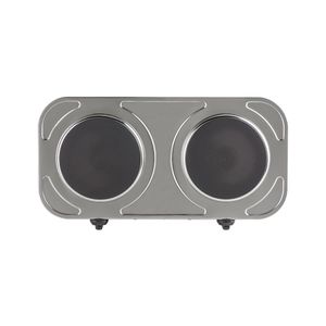 Cooktop Agratto FM-02 Elétrico 2 Bocas Inox 220 V