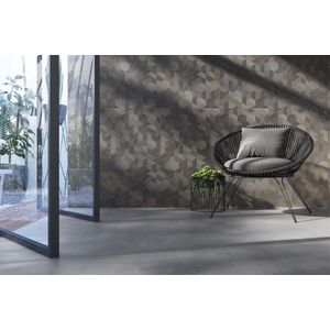 Porcelanato Eliane Munari Grafiti Acetinado Classe A - Retificado 59 x 59 Cm 1,39 m²