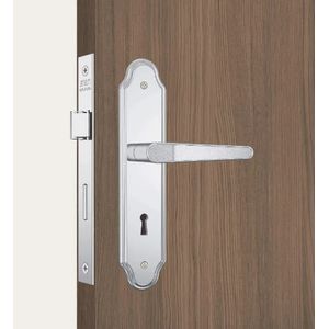Fechadura Stam 813/03 Com Espelho Interna Inox