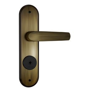 Fechadura Stam 1600/09 Com Espelho Externa Antique