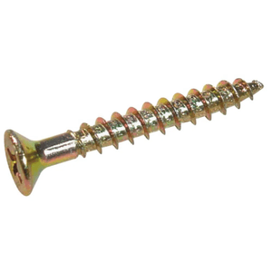 Parafuso Par&Pregos Cabeça Chata Bicromatizado 4 x 40 mm 20 Unidades