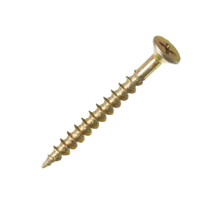 Parafuso Par&Pregos Cabeça Chata Bicromatizado 4,5 x 35 mm 20 Unidades