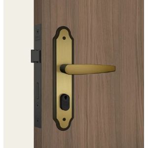 Fechadura Stam 803/11 Com Espelho Externa Oxidado