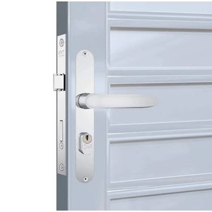 Fechadura Stam 603/11 Com Espelho Externa Inox