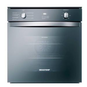 Forno Brastemp BOC84ARBNA Elétrico Embutir 84 L Inox/Espelhado 220 V