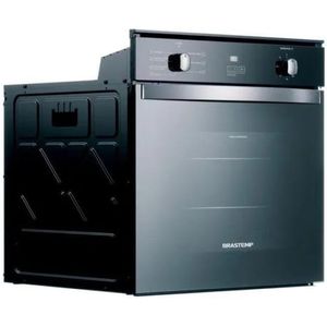 Forno Brastemp BOC84ARBNA Elétrico Embutir 84 L Inox/Espelhado 220 V