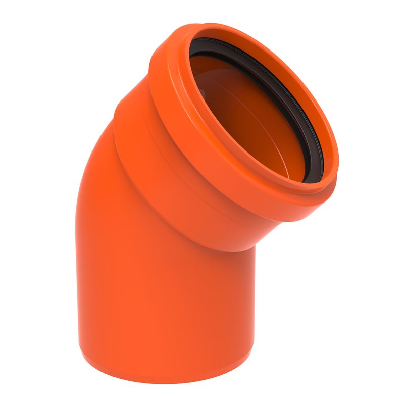 Joelho Tigre Esgoto Redux 45° 75 mm