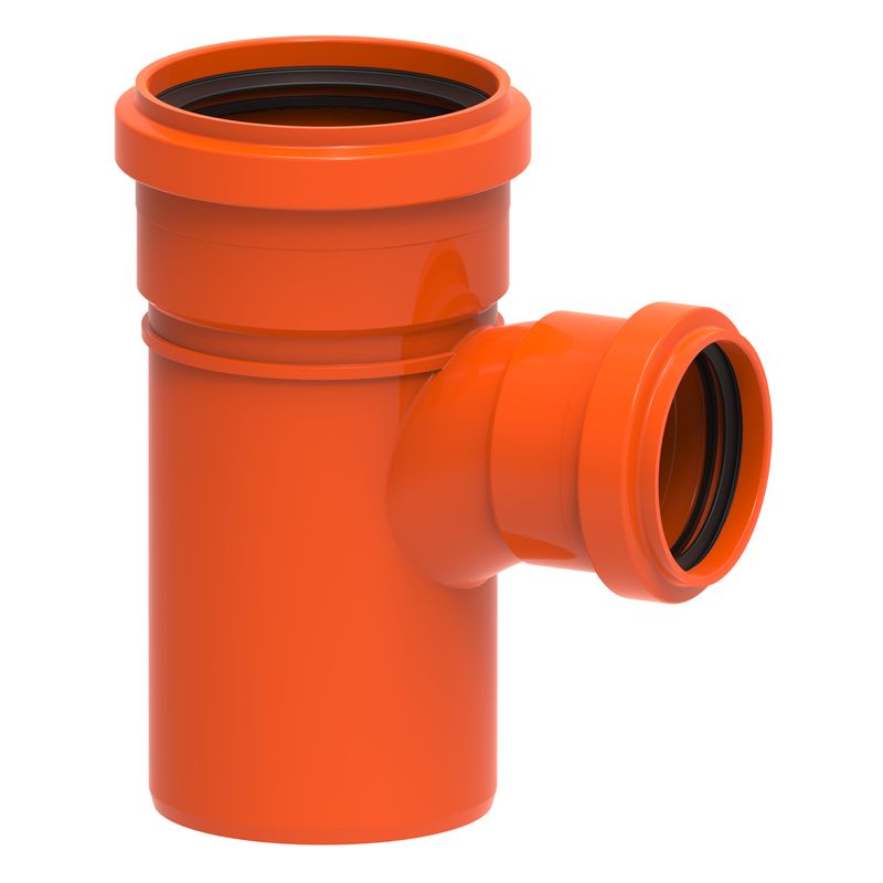 Tê Tigre Esgoto Redux 90° 150 mm