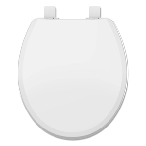 Assento Sanitário Tupan Universal PP Soft Close Solution Branco Gelo