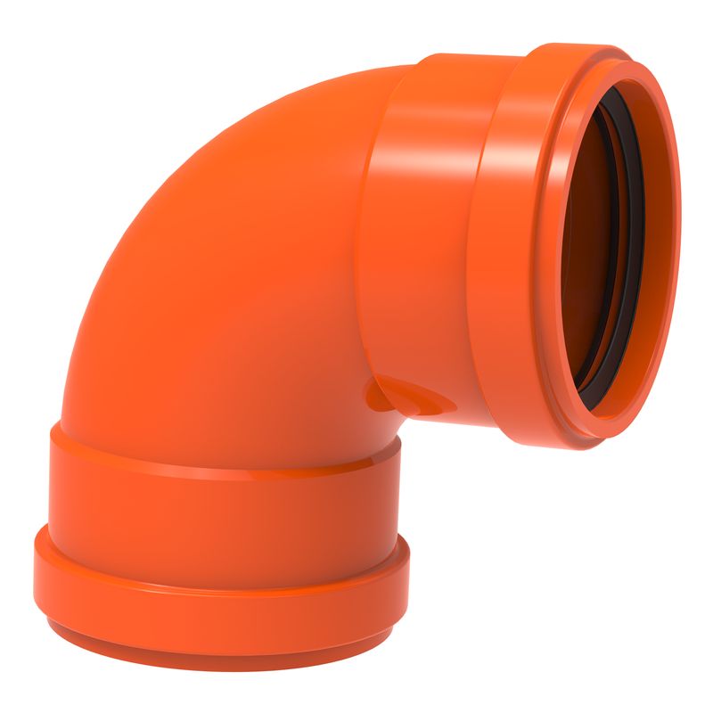 Curva Tigre 87° 30' Redux 100 mm