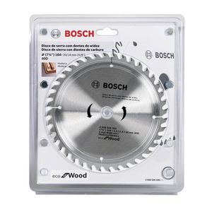 Disco Bosch Eco for Wood 40 Dentes 184 mm