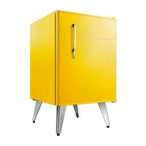 Frigobar Brastemp BRA08BYBNA Retrô Cyclo Defrost 76 L Amarelo 220 V