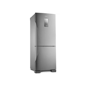 Refrigerador Panasonic NR-BB53PV3X Inverter Frost Free 2 Portas 425 L Aço Escovado 220 V