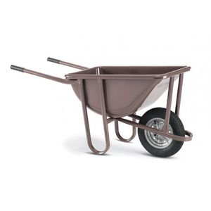 Carrinho de Mão Fischer 26318-57097 Aço Marrom 80 L