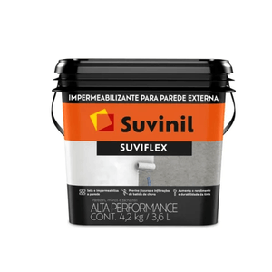 Impermeabilizante Suvinil Suviflex Fosco Branco 3,6 L