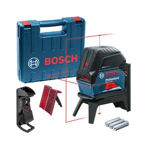 Nível Bosch GCL 2-15 Professional a Laser C/ Gancho e Maleta Vermelho