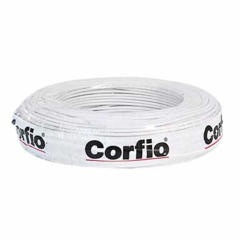 Cabo Corfio BWF 750V Flexível 1,5 mm² Branco 50 M