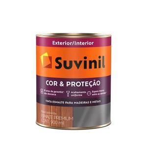 Tinta Suvinil Esmalte Premium Cor & Proteção Brilhante Branco 900 ml