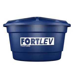 Caixa d'Água Fortlev Polietileno Com Tampa 250 L