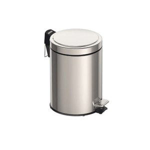 Lixeira Tramontina Com Pedal e Balde Removível Aço Inox 5 L