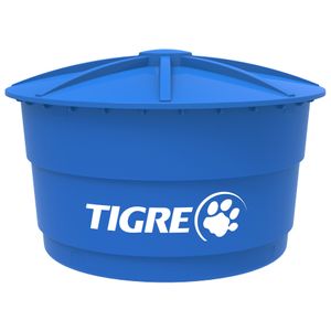 Caixa d'Água Tigre Redonda C/ Tampa 3000 L
