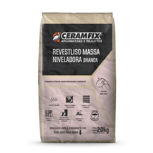 Massa Niveladora Ceramfix Revestliso Branca 20 Kg